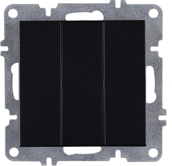 Выключатель 3-кл. LAVIN/KAREN механизм черн. ARVIA 50 07 2000 254