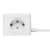 Удлинитель "Куб" 2 гнезда 2USB 2.4А+Type C + Ночник 1.3 метра 1кв.мм EKF UBA-CUB-2-TC