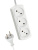 Удлинитель 3х3м 6А IP20 ПВС 2х0.75 КОСМОС YKsm3m-3g(6A)S