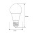 Лампа светодиодная LED-A60-15W-E27-3K 15Вт грушевидная 3000К тепл. бел. E27 220-240В ЛОН ПРОМО Ergolux 14308 Лампа светодиодная LED-A60-15W-E27-3K 15Вт грушевидная 3000К тепл. бел. E27 220-240В ЛОН ПРОМО Ergolux 14308