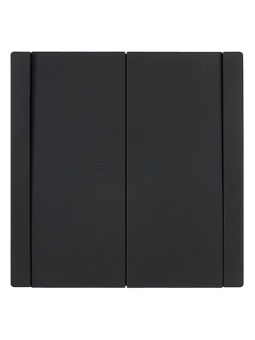 Выключатель 2-кл. СП FORTE&PIANO 10А FP106 с индикацией черн. IEK FP-V20-1-10-1-K02