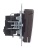 Розетка BRITE РСбш10-3-БрТБ 16А IP20 с заземл. защ. шторки с крышкой механизм бронза IEK BR-R16-16-K45 Розетка BRITE РСбш10-3-БрТБ 16А IP20 с заземл. защ. шторки с крышкой механизм бронза IEK BR-R16-16-K45