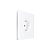 Розетка 1-м СП Systeme Infinity 16А IP20 250В с заземл. защ. шторки арктич. лед SE FSE000145