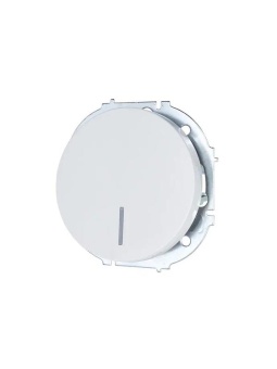 Выключатель 1-кл. СП OSEN 10А IP20 с подсветкой механизм бел. LEZARD 743-0288-111