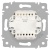Выключатель 3-кл. СП Accent 6-106-01М 10А IP20 250В AL/CU бел. матов. Intro Б0063532