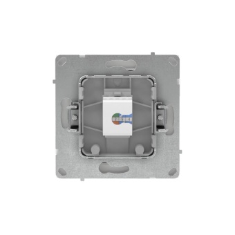 Розетка компьютерная 1-м KANT RJ45 кат.5E без шторки бел. песок DKC 7010663