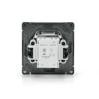 Переключатель 1-кл. ArtGallery (сх. 6) 10AX механизм бел. SE GAL000161