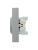 Розетка 2-м СП VESNA с заземл. ПБТ платина LEZARD 742-3500-127B