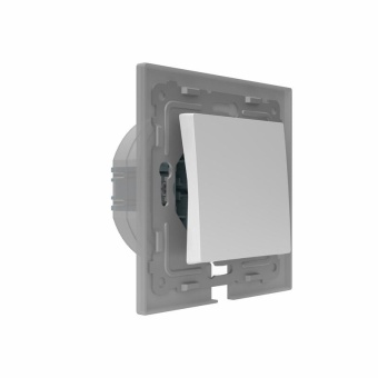 Переключатель 1-кл. СП Pixel IP44 механизм бел. TOKOV ELECTRIC TKE-PX-P1-C01-IP44