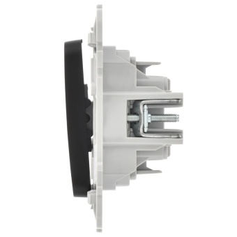 Выключатель 2-кл. СП FLITE ВС12-1-0-ФлЧ 10А механизм черн. IEK FI-V20-0-10-1-K02