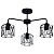 Светильник "Стелла" 131 НПБ 01-3х60-202 Е27 ИУ черн. муар Элетех 1005404669