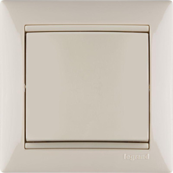 Механизм переключателя проходного 1-кл. СП Valena 10А IP31 250В сл. кость Leg 774306