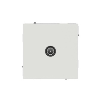 Розетка телевизионная проходная TV KANT бел. песок DKC 7010513