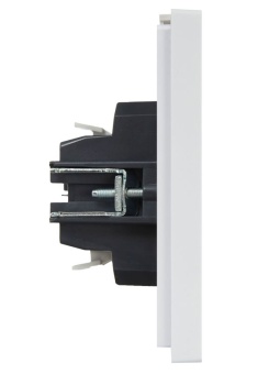 Выключатель 2-кл. СП FORTE&PIANO 10А FP206 с индикацией бел. IEK FP-V20-1-10-1-K01