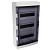 Бокс модульный накладной PDB/W 4036 GR (ЩРН-ПГ-36) IP65 пластик. Pro JazzWay 5072169