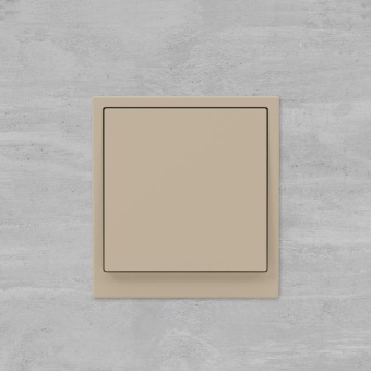 Выключатель 1-кл. KANT ванильн. марципан DKC 7015103