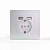 Розетка 1-м СП Pixel IP20 с заземл. с 2-мя заряд. устр. USB тип A+A механизм перламутр. TOKOV ELECTRIC TKE-PX-R1U2A-C04