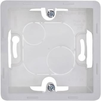 Коробка 1-м ОП Inspiria бел. IEK 673980