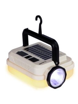 Фонарь кемпинговый аккум. 5Вт Laser Led/59 SMDLed/Li-ion2х18650/2400мА.ч солн. пан КОСМОС(KOC620Lit)
