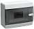 Корпус ЩРН-П-8 UNION Compact IP41 черн. прозр. дверь пластик. IEK UIC-KP12-N-08-41-K01