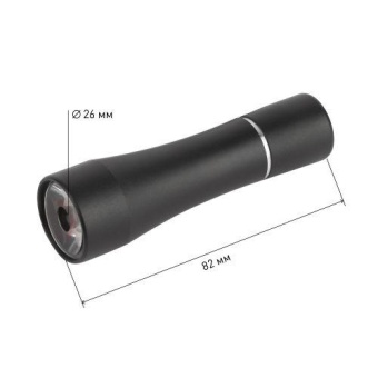 Фонарь TMB1 1х1Вт LED алюм. 1хАА блист. Трофи Б0023318
