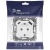 Розетка Elegance 14-4108-01М 16A 250В 2P+E защ. шторки с USB type-A+C 3А 5В матов. бел. Эра Б0067710