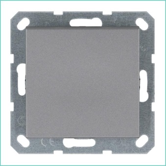 Выключатель 1-кл. 10А IP20 механизм алюм. Jasmart G3011S