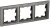 Рамка 3-м BRITE РУ-3-БрТБ бронза IEK BR-M32-K45