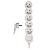 Удлинитель EX-05GS-500 (5х5) заземл. выкл. JazzWay 5065208