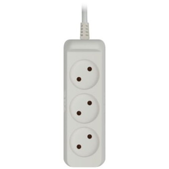 Удлинитель 3х7м без заземл. 10А IP20 U-3-7m-2х1 ПВС 2х1 Эра Б0028357