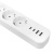 Удлинитель 5х1.5м IP20 2USB 2.4А+2type-C LUX 1.5кв.мм EKF UBA-LUX-515-TC