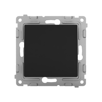 Переключатель проходной 1-кл. СП Pixel 10А IP20 механизм карбон TOKOV ELECTRIC TKE-PX-P1-C14
