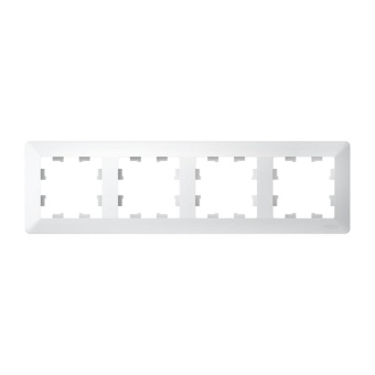 Рамка 4-м AtlasDesign Air лотос/дым. бел. SE ATN221304