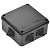 Коробка распаячная КМ41233 100х100х50мм IP44 6 вводов черн. IEK UKO11-100-100-050-K02-44