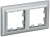Рамка 2-м BRITE РУ-2-Бр алюм./алюм. IEK BR-M22-12-K47 Рамка 2-м BRITE РУ-2-Бр алюм./алюм. IEK BR-M22-12-K47