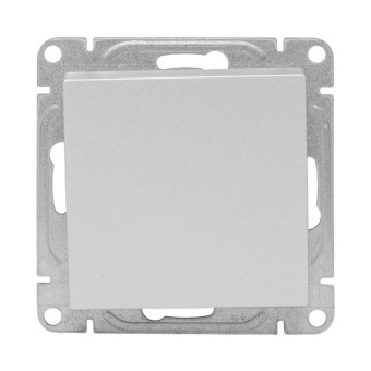 Выключатель проходной 1-кл. СП Эпика механизм алюм. EKF UP1-SWA-11