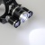 Фонарь аккумуляторный налобный GA-809 8Вт 3SMD CREE High Power Headlamp алюм. Эра Б0056111