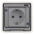 Розетка Эксперт 11-2522-01 2P+E IP55 шторки 16А-250В СУ бел. Эра Б0063281