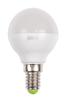 Лампа светодиодная PLED-SP 11Вт G45 3000К E14 230В/50Гц JazzWay 5019249