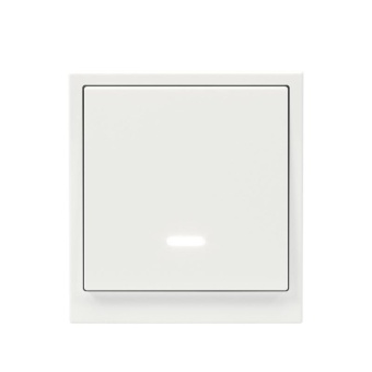 Выключатель 1-кл. KANT с подсветкой бел. магнолия DKC 7000133