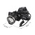 Фонарь аккумуляторный налобный GA-806 CREE 5Вт регулир. фокус литиевый аккум. 2.5А.ч алюм. USB пластик. (кор.) Эра Б0039626