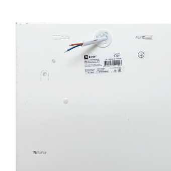 Светильник светодиодный ДВО-1001 30Вт 4000К IP40 595х595х40 призма панель EKF LPL-1001-Z-30-4000-40
