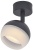 Светильник 4011 GX53 настенно-потолочный черн. IEK LT-USB0-4011-GX53-1-K02
