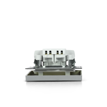 Переключатель 1-кл. ArtGallery IP44 10AX механизм алюм. SE GAL440361