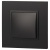 Выключатель 1-кл. СП Elegance 14-1101-05 10А IP20 250В 10AX механизм антрацит Эра Б0034212
