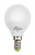 Лампа светодиодная PLED-ECO 5Вт G45 шар 4000К нейтр. бел. E14 400лм 220-240В JazzWay 1036926A