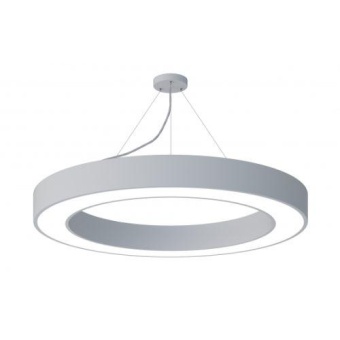 Светильник светодиодный Geometria Ring SPO-134-W-40K-056 56Вт 4000К 4200Лм IP40 800х80 бел. подвесной драйвер внутри ЭРА Б0058906