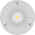 Светильник светодиодный DL POWER LED 40 D80 4000К встраив. СТ 1170000500