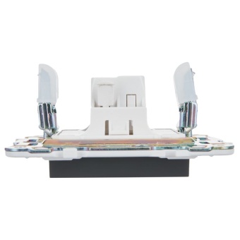 Выключатель 1-кл. SKANDY 10А SK-V07G с индикацией графит IEK SK-V10-1-10-K53