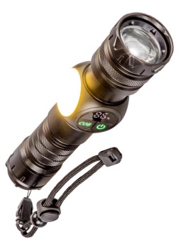 Фонарь аккумуляторный ручной 10Вт LaserLED Li-ion 26650 3000мА.ч с магнитом алюм. КОСМОС KOC812Lit